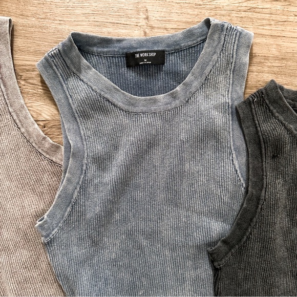 The Work Shop Ribbed Tank Bundle - Picture 3 of 6